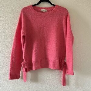 L.O.G.G H&M Pink Wool Alpaca Blend Knit Sweater Women Sz Small